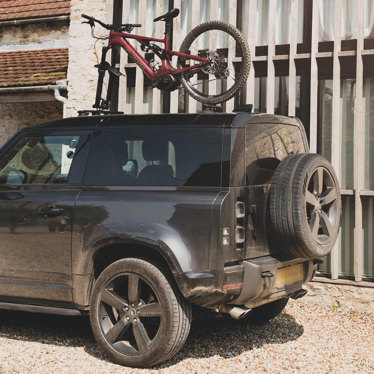 Land Rover Defender Bike Rack Carrier Mount Evo