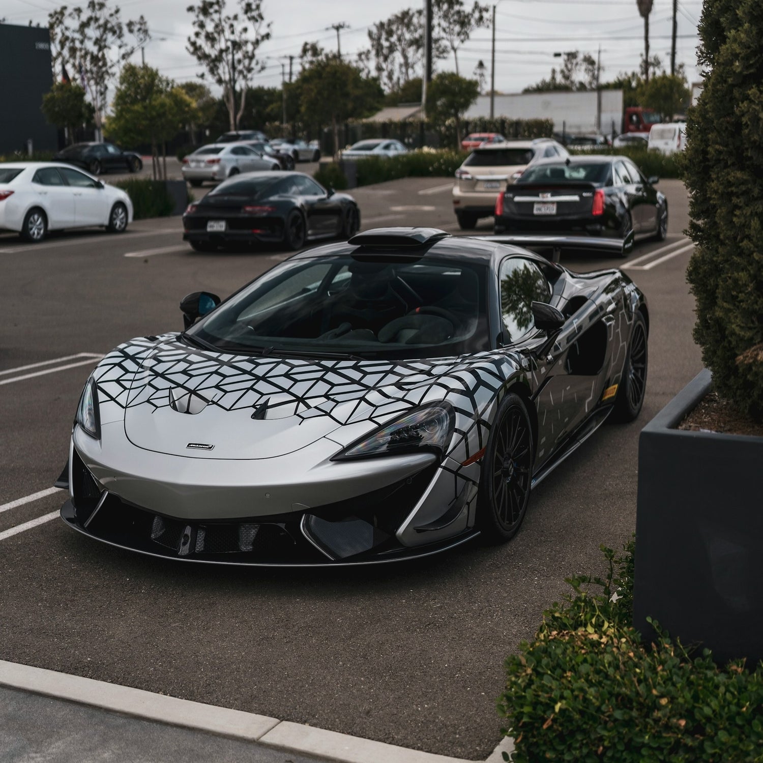 Mclaren 620R Bike Rack/Carrier