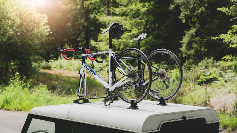 Dual store Bike Rack