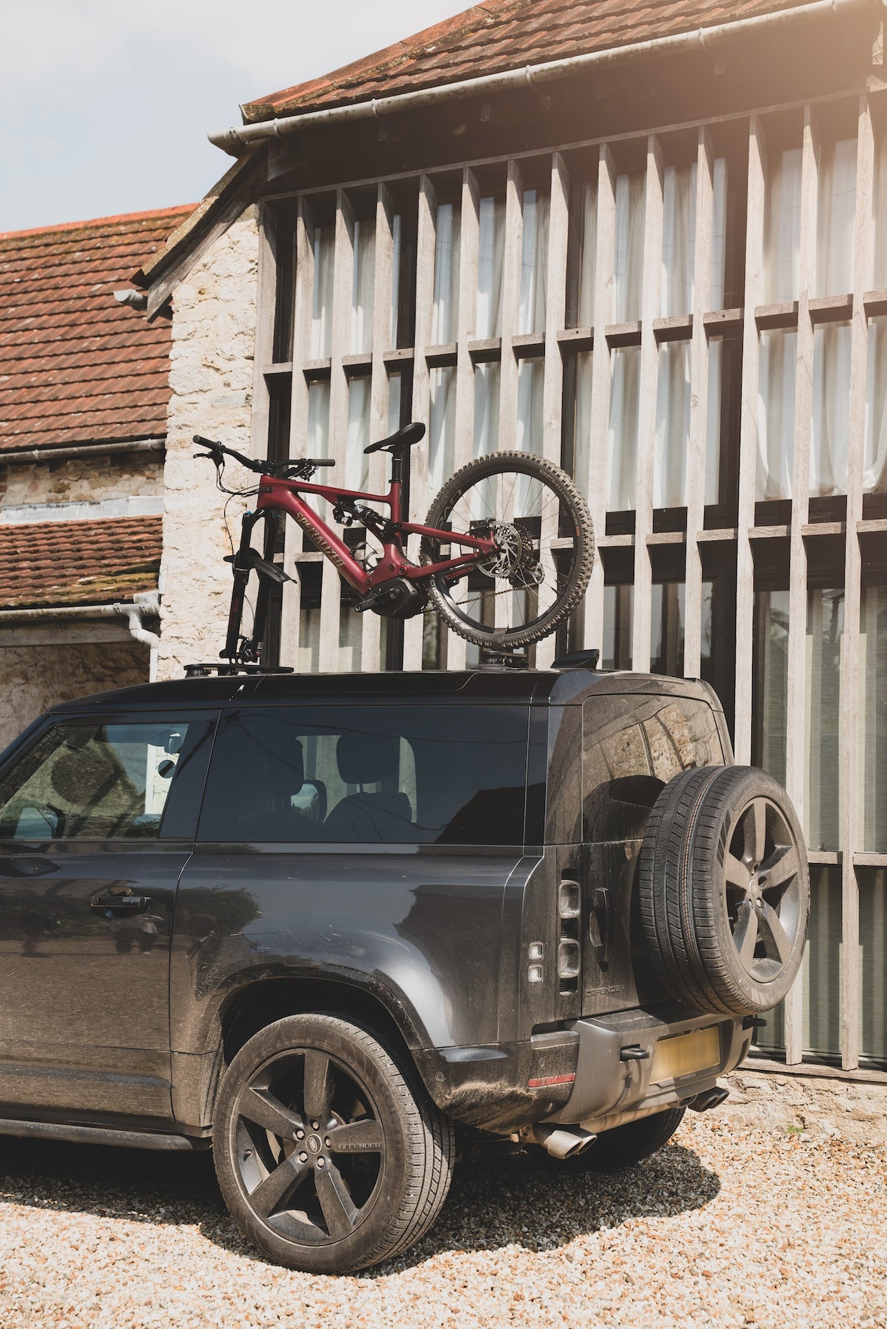 New land rover defender bike rack sale