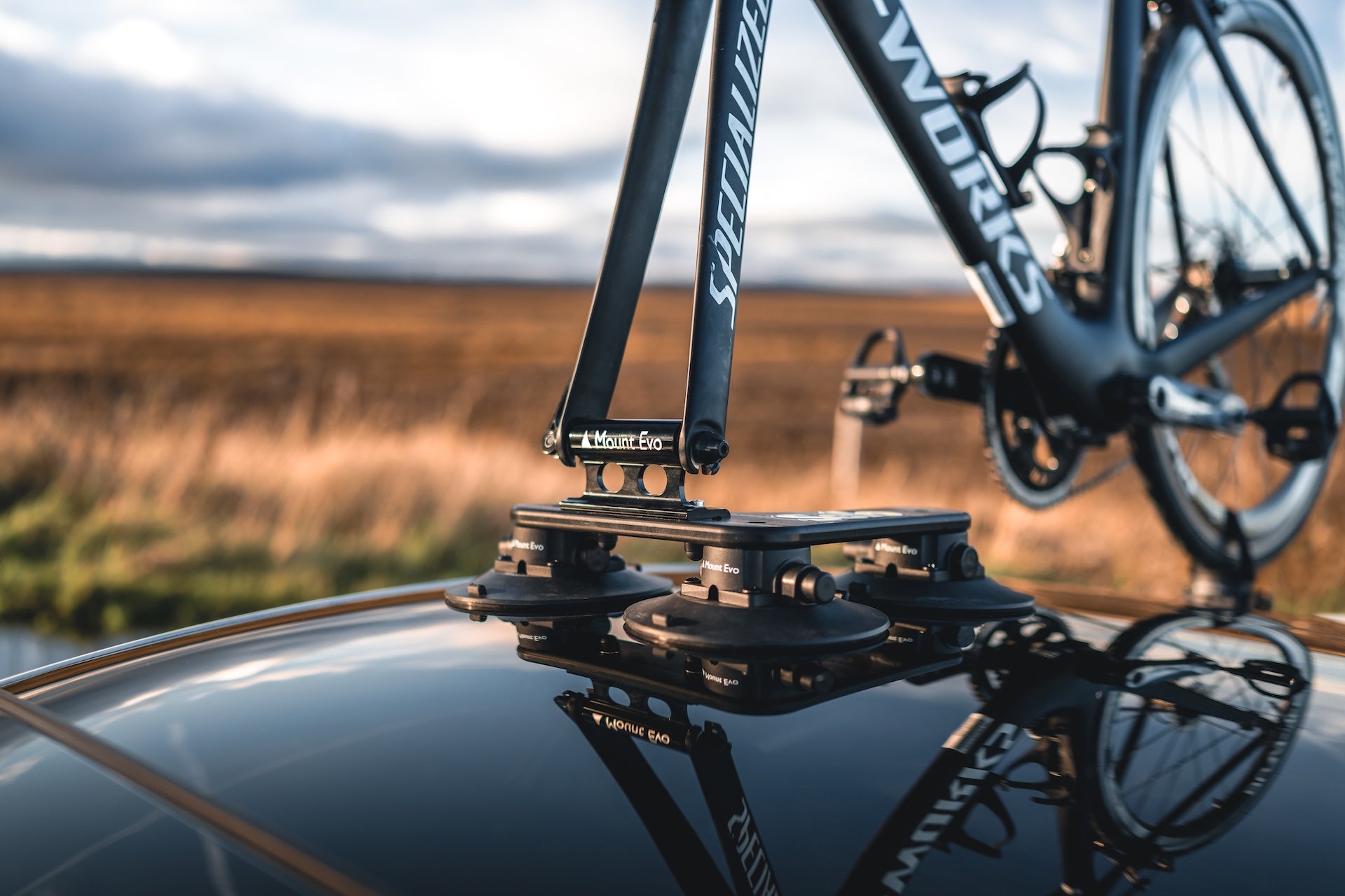 Solo Suction Cup Bike Rack Mount Evo