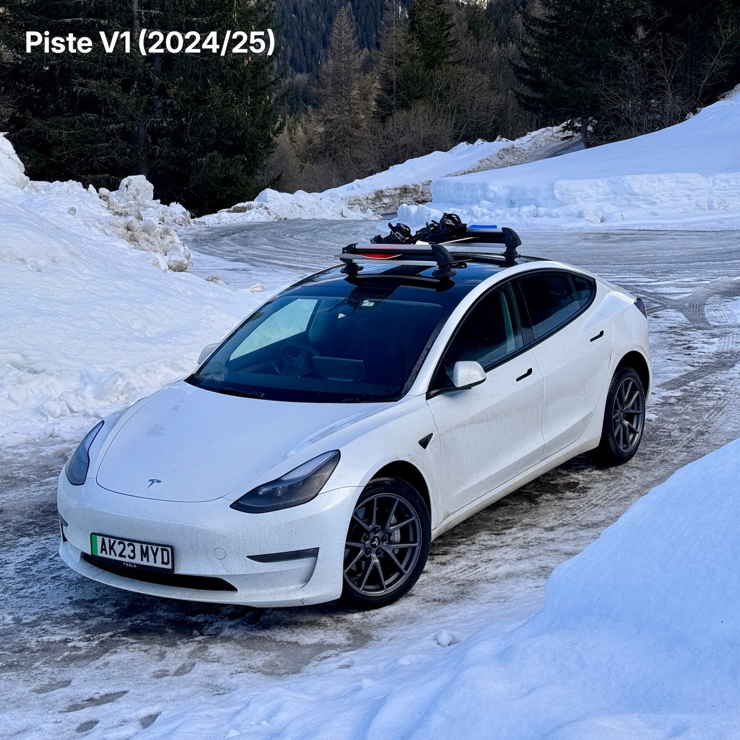 Pistenski- und Snowboardträger